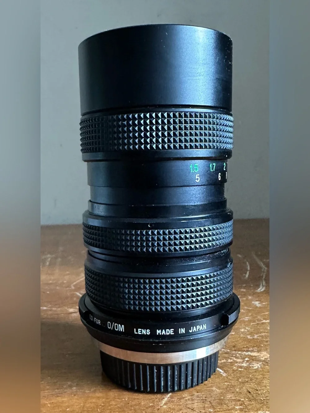 Vivitar 70-150mm f:3.8 52mm Close Focusing Auto Zoom Camera Lens w/ 52mm Filters